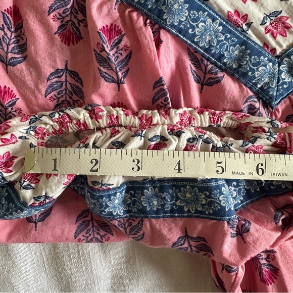 Old Navy ASO I Woke Up A Vampire Dress Sz M Floral Boho Cottagecore Peasant Airy - Picture 12 of 16